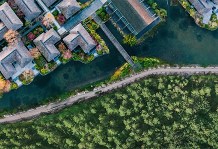 Arial shot. 