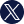 X icon.