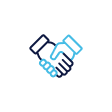 Handshake icon. 