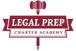 Legal Prep Charter Academies Logo. 