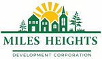 Miles Heights Development Corporation Logo. 
