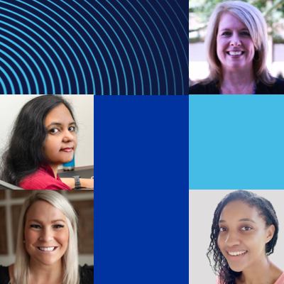 Collage of women's headshots. 