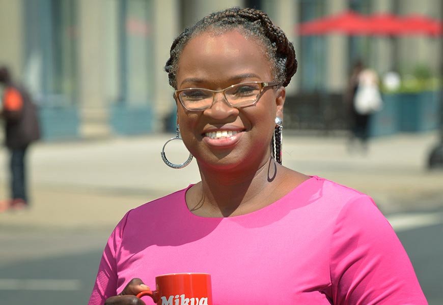 Mikva Challenge CEO Verneé Green. 