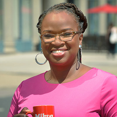 Mikva Challenge CEO Vernee Green. 